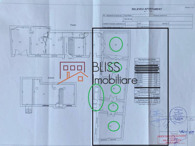 spațiu de birouri de Inchiriat Unirii - 4 Camere - ID:108529 | Bliss Imobiliare / Photo 2 - BLISS Imobiliare