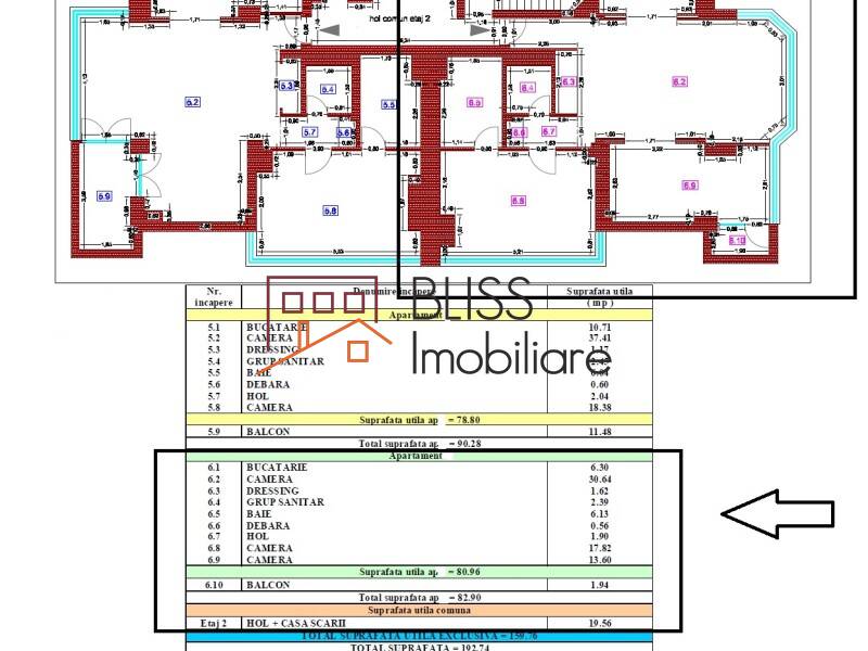 Apartment for Sale Domenii | 1 Mai | Grivitei, Bucharest - 2 Bedroom - ID:6021 | Bliss Imobiliare / Photo 12 - BLISS Imobiliare