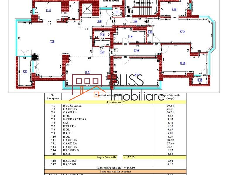 Apartment for Sale Domenii | 1 Mai | Grivitei, Bucharest - 2 Bedroom - ID:5995 | Bliss Imobiliare / Photo 11 - BLISS Imobiliare