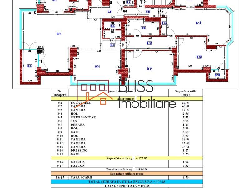 Apartament de Vanzare Domenii | 1 Mai | Grivitei - 4 Camere - ID:109125 | Bliss Imobiliare / Photo 1 - BLISS Imobiliare