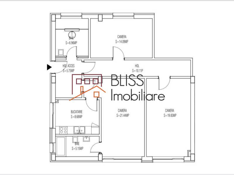 Apartment Suitable For Office In Pipera, Bucharest / Ilfov | Bliss Imobiliare / Photo 12 - BLISS Imobiliare