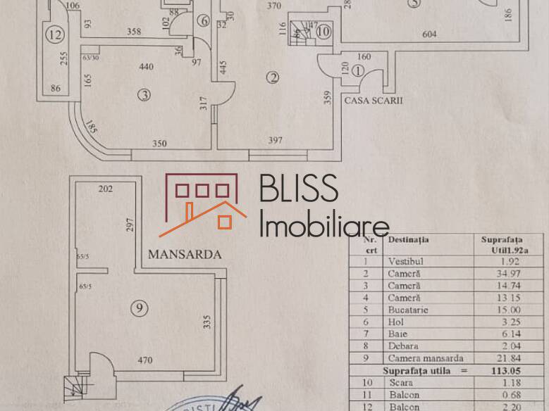 Apartament Cu 4 Camere Zona Mantuleasa | Bliss Imobiliare / Photo 25 - BLISS Imobiliare