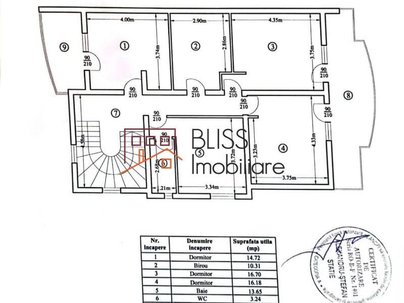 Vila de Vanzare Otopeni | Tunari - 5 Camere - ID:110120 | Bliss Imobiliare / Photo 24 - BLISS Imobiliare