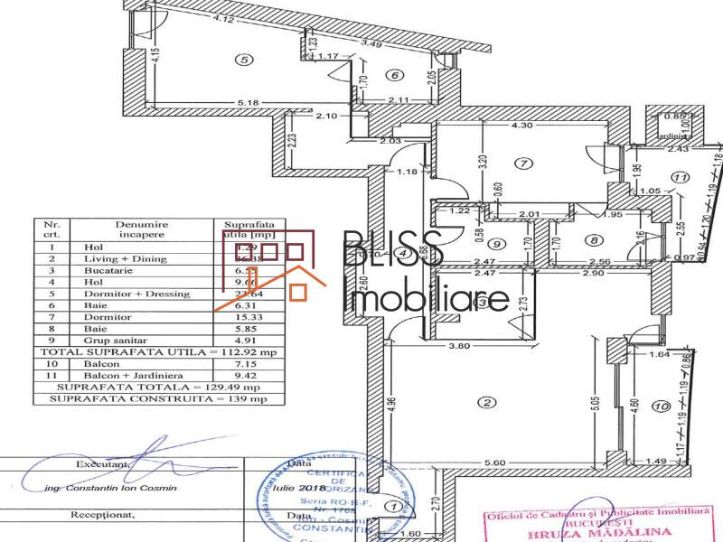 Apartament de Inchiriat Dorobanti | Primaverii | Kiseleff | Aviatorilor - 3 Camere - ID:109980 | Bliss Imobiliare / Photo 34 - BLISS Imobiliare