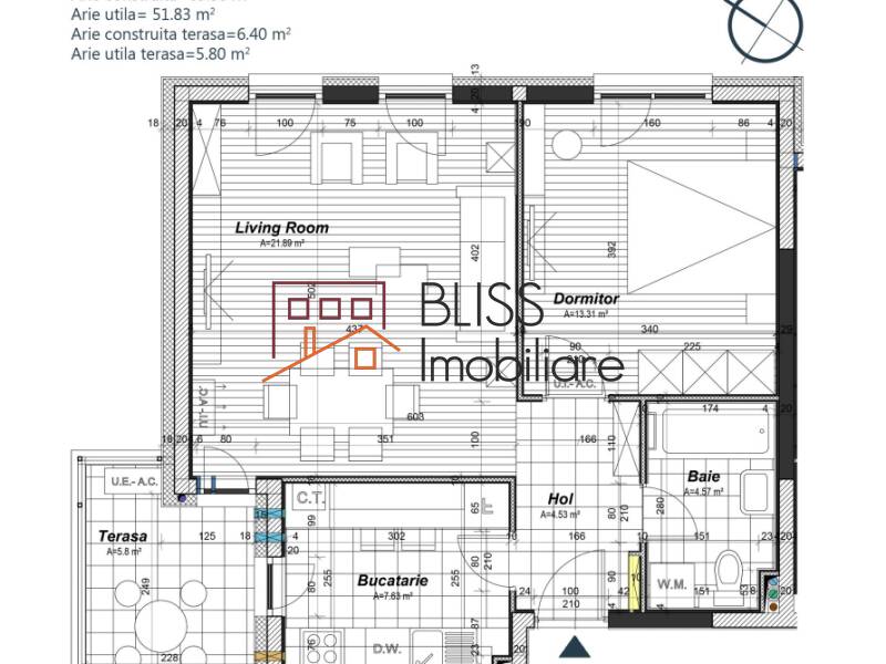 Apartment for Sale Iancu Nicolae | Pipera, Bucharest / Ilfov - 1 Bedroom - ID:101835 | Bliss Imobiliare / Photo 20 - BLISS Imobiliare