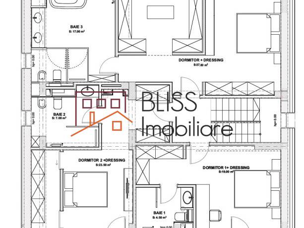 Villa for Sale Iancu Nicolae | Pipera, Bucharest / Ilfov - 3 Bedroom - ID:111233 | Bliss Imobiliare / Photo 25 - BLISS Imobiliare