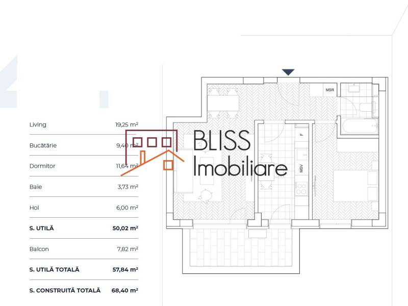 Apartment for Sale Aviatiei | Promenada mall | Metro Pipera, Bucharest - 1 Bedroom - ID:111515 | Bliss Imobiliare / Photo 5 - BLISS Imobiliare