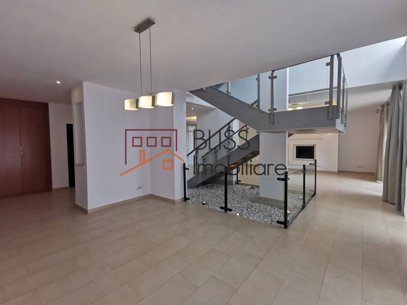 Villa for Rent Iancu Nicolae | Pipera, Bucharest / Ilfov - 5 Bedroom - ID:49778 | Bliss Imobiliare / Photo 8 - BLISS Imobiliare