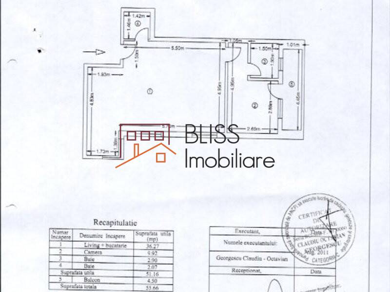 Apartament de Vanzare Iancu Nicolae | Pipera - 2 Camere - ID:114563 | Bliss Imobiliare / Photo 11 - BLISS Imobiliare