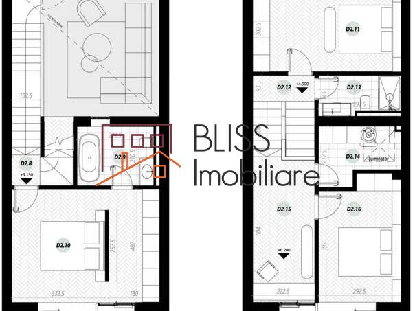 Villa for Sale Iancu Nicolae | Pipera, Bucharest / Ilfov - 3 Bedroom - ID:114700 | Bliss Imobiliare / Photo 3 - BLISS Imobiliare