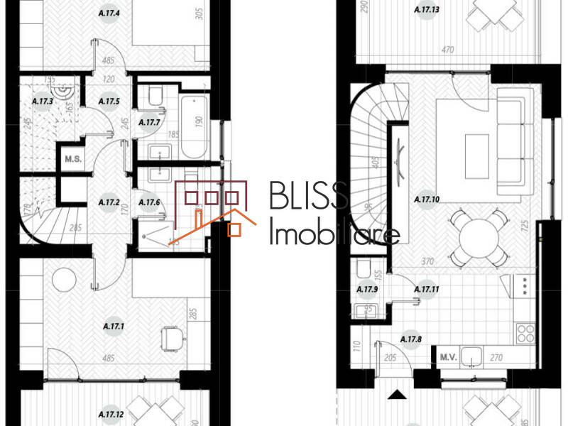 Apartament Duplex de Vanzare Iancu Nicolae | Pipera - 3 Camere - ID:114735 | Bliss Imobiliare / Photo 2 - BLISS Imobiliare