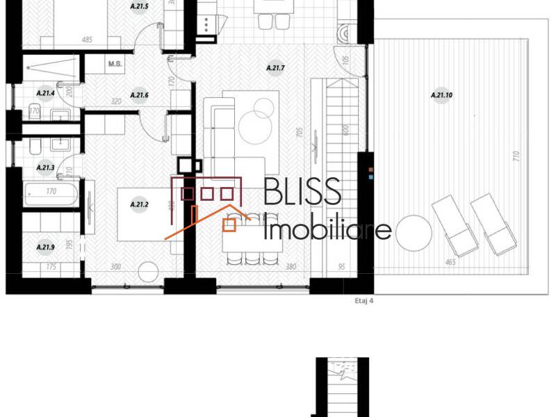 Apartament Duplex de Vanzare Iancu Nicolae | Pipera - 3 Camere - ID:114731 | Bliss Imobiliare / Photo 2 - BLISS Imobiliare