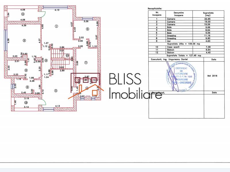 Villa for Rent Iancu Nicolae | Pipera, Bucharest / Ilfov - 7 Bedroom - ID:111557 | Bliss Imobiliare / Photo 16 - BLISS Imobiliare