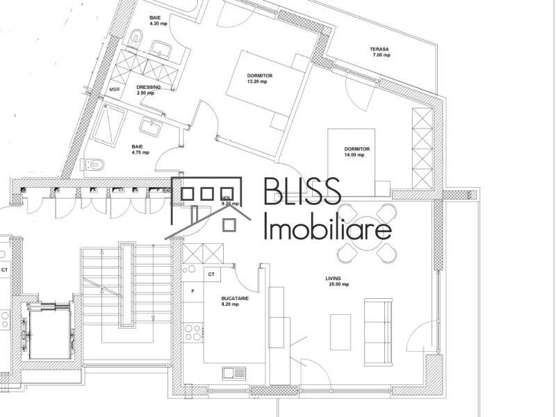 Apartament de Inchiriat Dorobanti | Primaverii | Kiseleff | Aviatorilor - 3 Camere - ID:115071 | Bliss Imobiliare / Photo 10 - BLISS Imobiliare