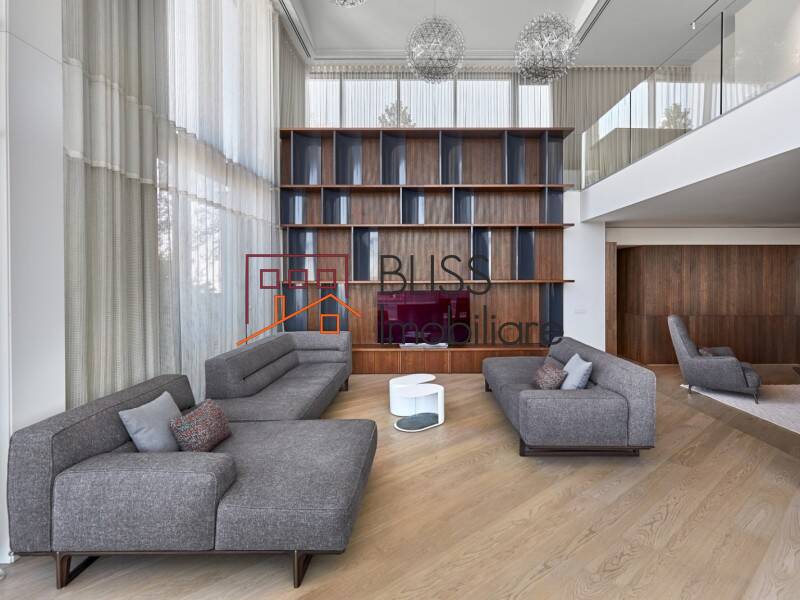 Penthouse apartment for Rent Floreasca | Barbu Vacarescu, Bucharest - 3 Bedroom - ID:115074 | Bliss Imobiliare / Photo 3 - BLISS Imobiliare