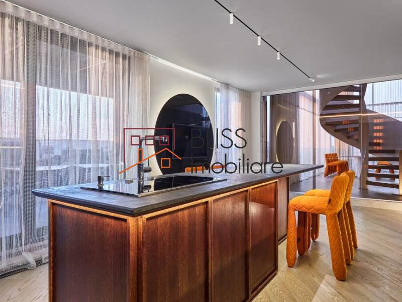 Penthouse apartment for Rent Floreasca | Barbu Vacarescu, Bucharest - 3 Bedroom - ID:115074 | Bliss Imobiliare / Photo 11 - BLISS Imobiliare
