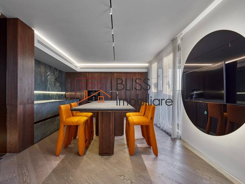 Penthouse apartment for Rent Floreasca | Barbu Vacarescu, Bucharest - 3 Bedroom - ID:115074 | Bliss Imobiliare / Photo 12 - BLISS Imobiliare