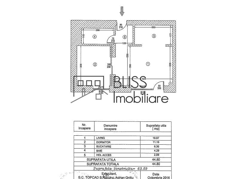Apartament de Inchiriat Dorobanti | Primaverii | Kiseleff | Aviatorilor - 2 Camere - ID:115214 | Bliss Imobiliare / Photo 8 - BLISS Imobiliare