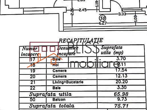 Apartament de Vanzare Piata Muncii - 3 Camere - ID:115535 | Bliss Imobiliare / Photo 15 - BLISS Imobiliare