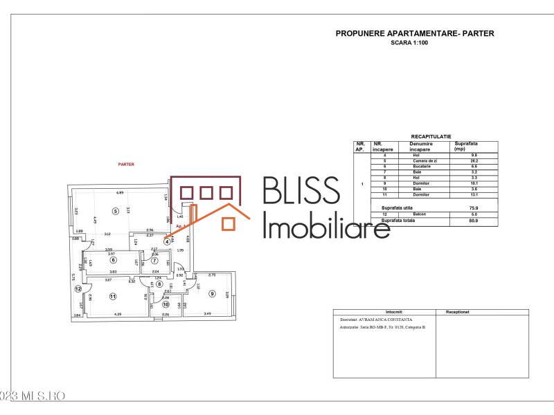 Apartament de Vanzare Iancu Nicolae | Pipera - 3 Camere - ID:115545 | Bliss Imobiliare / Photo 26 - BLISS Imobiliare
