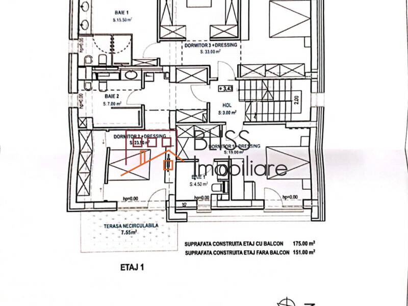 3 Bedroom Villa Iancu Nicolae Pipera, Bucharest / Ilfov | Bliss Imobiliare / Photo 25 - BLISS Imobiliare