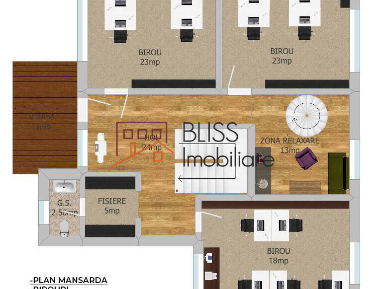 Vila de Vanzare Iancu Nicolae | Pipera - 10 Camere - ID:115845 | Bliss Imobiliare / Photo 54 - BLISS Imobiliare