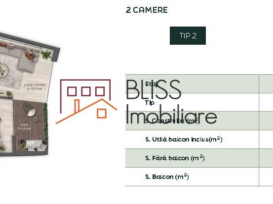 Apartment for Rent Iancu Nicolae | Pipera, Bucharest / Ilfov - 1 Bedroom - ID:116186 | Bliss Imobiliare / Photo 6 - BLISS Imobiliare