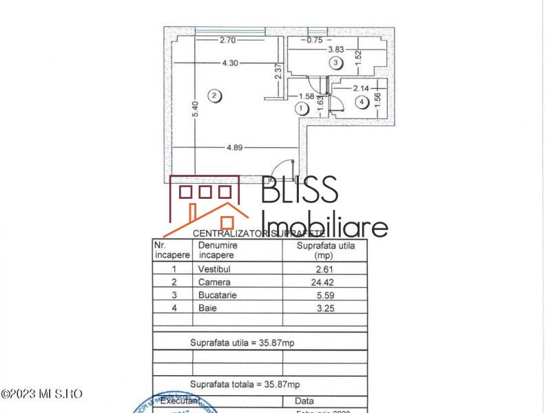Garsoniera de Vanzare KM 0 | Ultracentral - ID:116311 | Bliss Imobiliare / Photo 15 - BLISS Imobiliare