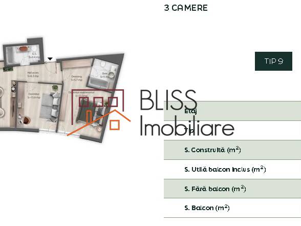 Bright 2-bedroom Apartment With Premium Finishes And Balcony, Bucharest / Ilfov | Bliss Imobiliare / Photo 6 - BLISS Imobiliare