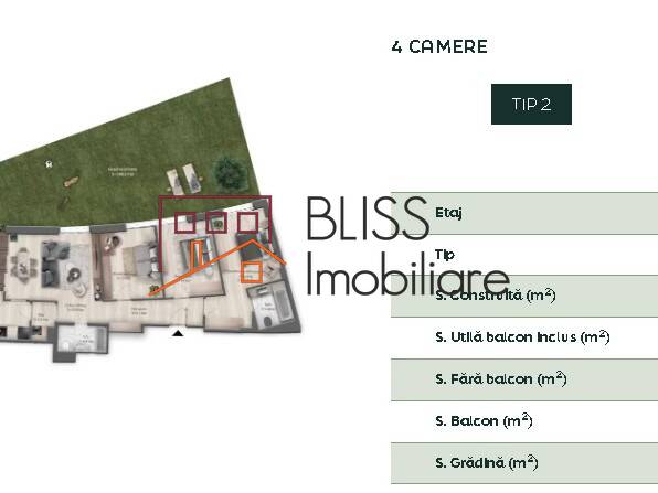 Premium 3-Bedroom Apartment With Private Garden - Brickville, Bucharest / Ilfov | Bliss Imobiliare / Photo 6 - BLISS Imobiliare
