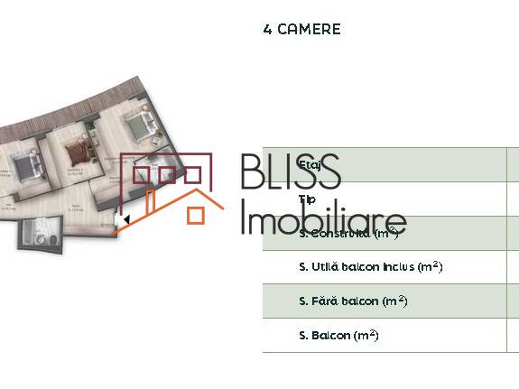 Apartament Premium Cu 4 Camere Si Terasa Generoasa - Brickville | Bliss Imobiliare / Photo 6 - BLISS Imobiliare