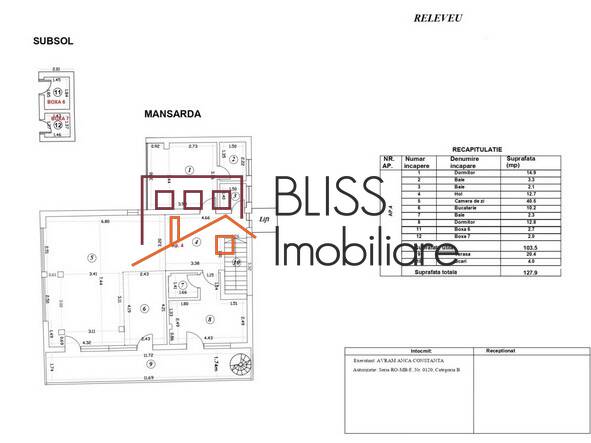 Apartament Penthouse de Vanzare Iancu Nicolae | Pipera - 3 Camere - ID:116535 | Bliss Imobiliare / Photo 9 - BLISS Imobiliare