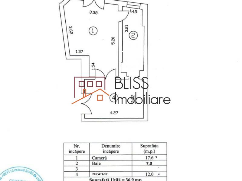 House for Rent Unirii, Bucharest - ID:116673 | Bliss Imobiliare / Photo 14 - BLISS Imobiliare