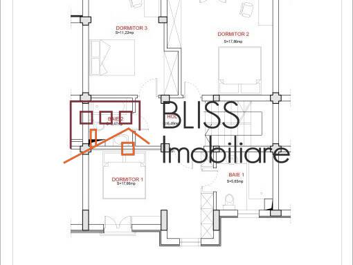 Villa for Rent Iancu Nicolae | Pipera, Bucharest - 3 Bedroom - ID:116830 | Bliss Imobiliare / Photo 14 - BLISS Imobiliare