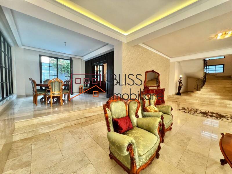 Villa for Rent Iancu Nicolae | Pipera, Bucharest / Ilfov - 5 Bedroom - ID:117242 | Bliss Imobiliare / Photo 6 - BLISS Imobiliare