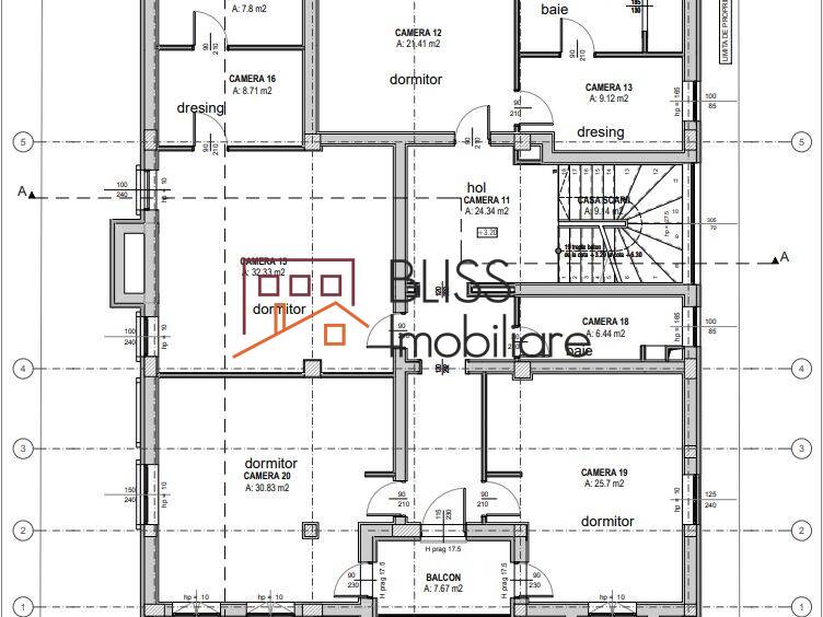 Villa for Rent Iancu Nicolae | Pipera, Bucharest / Ilfov - 5 Bedroom - ID:117242 | Bliss Imobiliare / Photo 25 - BLISS Imobiliare