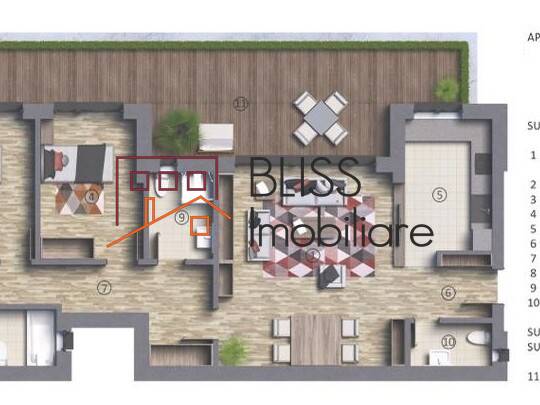 Apartment for Sale KM 0 | Ultracentral, Bucharest - 3 Bedroom - ID:117506 | Bliss Imobiliare / Photo 14 - BLISS Imobiliare