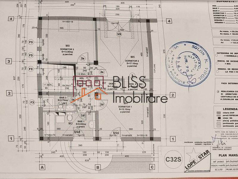 Villa for Sale Iancu Nicolae | Pipera, Bucharest / Ilfov - 3 Bedroom - ID:117835 | Bliss Imobiliare / Photo 12 - BLISS Imobiliare