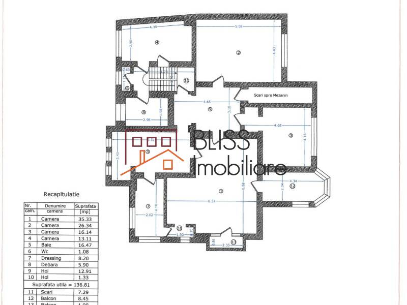 Villa for Rent KM 0 | Ultracentral, Bucharest - 16 Rooms - ID:118272 | Bliss Imobiliare / Photo 43 - BLISS Imobiliare