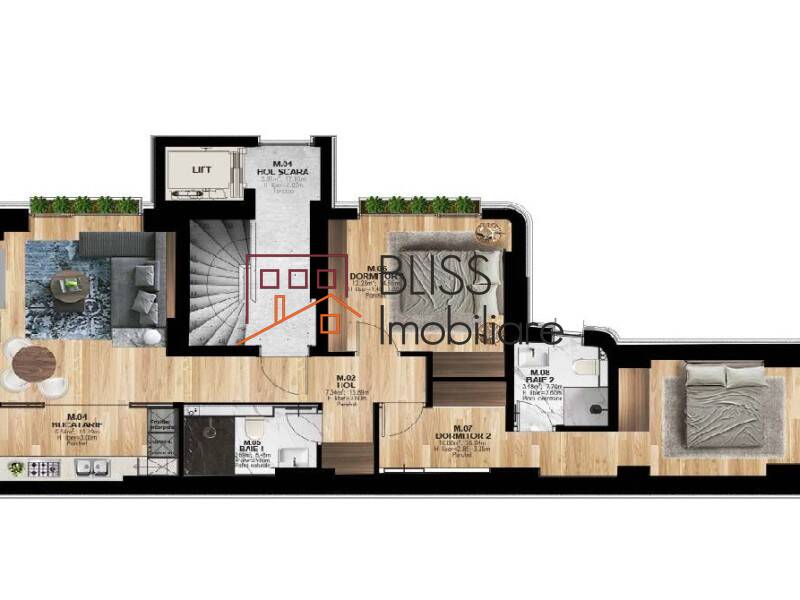 Villa for Sale Delea Veche, Bucharest - 7 Bedroom - ID:114405 | Bliss Imobiliare / Photo 20 - BLISS Imobiliare