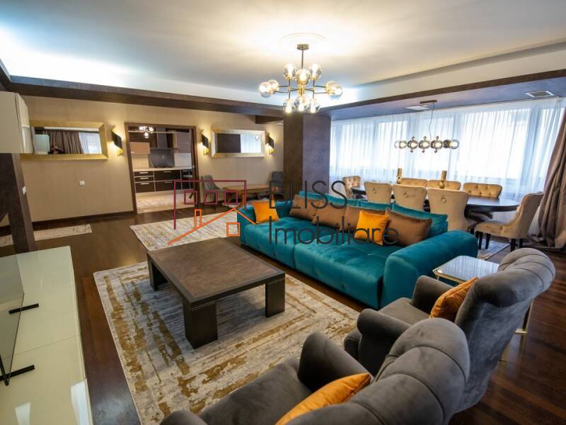 Apartment for Rent Herastrau | Nordului, Bucharest - 3 Bedroom - ID:119409 | Bliss Imobiliare / Photo 1 - BLISS Imobiliare