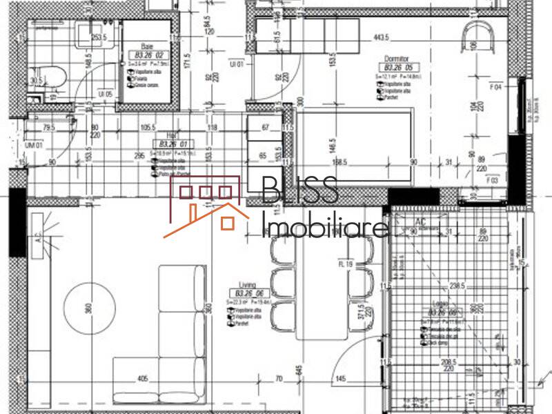 Apartament de Inchiriat Iancu Nicolae | Pipera - 3 Camere - ID:119410 | Bliss Imobiliare / Photo 13 - BLISS Imobiliare