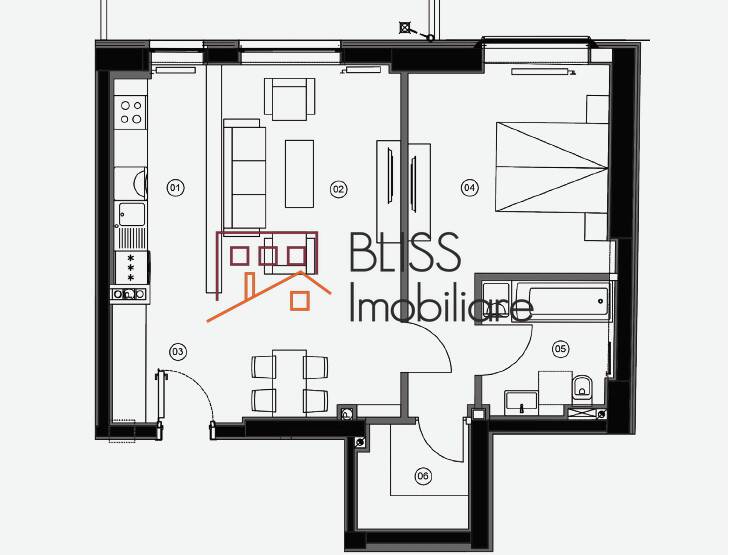 1 Bedroom Apartment In Aviatiei Tower, Bucharest | Bliss Imobiliare / Photo 16 - BLISS Imobiliare