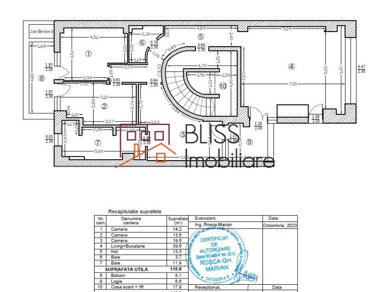 Apartment for Rent Dorobanti | Primaverii | Kiseleff | Aviatorilor, Bucharest - 3 Bedroom - ID:120595 | Bliss Imobiliare / Photo 24 - BLISS Imobiliare