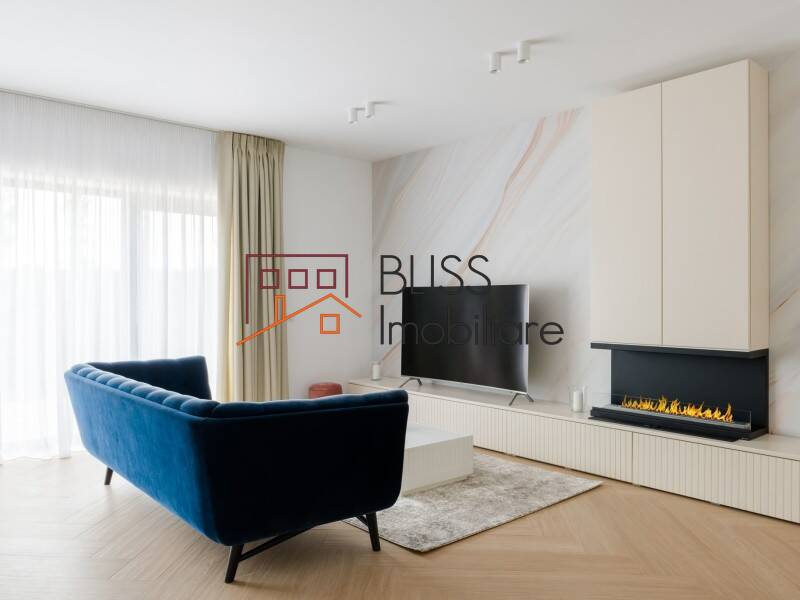 Villa for Rent Iancu Nicolae | Pipera, Bucharest / Ilfov - 3 Bedroom - ID:121066 | Bliss Imobiliare / Photo 1 - BLISS Imobiliare