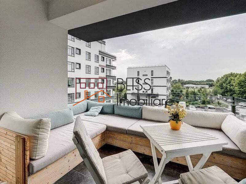 For rent Spacious 2-Bedroom Apartment with Parking Laguna Residence, Fabrica de Glucoza, Bucharest — fotografia 1