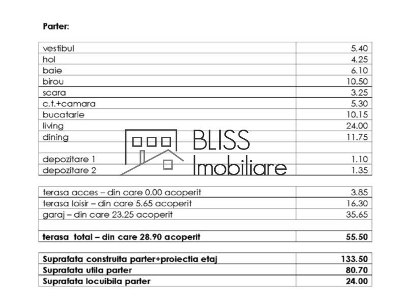 Vila de Vanzare Iancu Nicolae | Pipera - 6 Camere - ID:113554 | Bliss Imobiliare / Photo 15 - BLISS Imobiliare