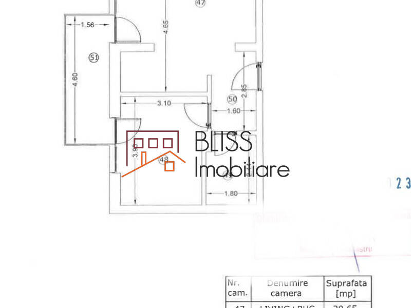 Apartment for Rent Unirii, Bucharest - 1 Bedroom - ID:100477 | Bliss Imobiliare / Photo 22 - BLISS Imobiliare