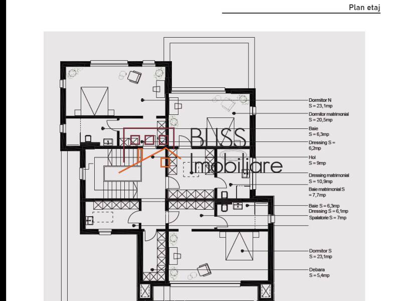 House for Sale Dumbrava Vlasiei, Bucharest / Ilfov - 4 Bedroom - ID:122619 | Bliss Imobiliare / Photo 22 - BLISS Imobiliare