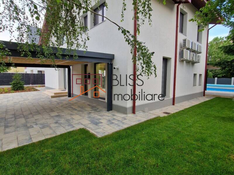 Villa for Rent Iancu Nicolae | Pipera, Bucharest / Ilfov - 5 Bedroom - ID:105518 | Bliss Imobiliare / Photo 1 - BLISS Imobiliare